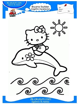 Hello Kitty Boyama Resimleri Boyama Kagitlari